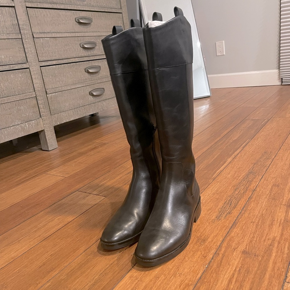 Cole Haan Tall Black Boots